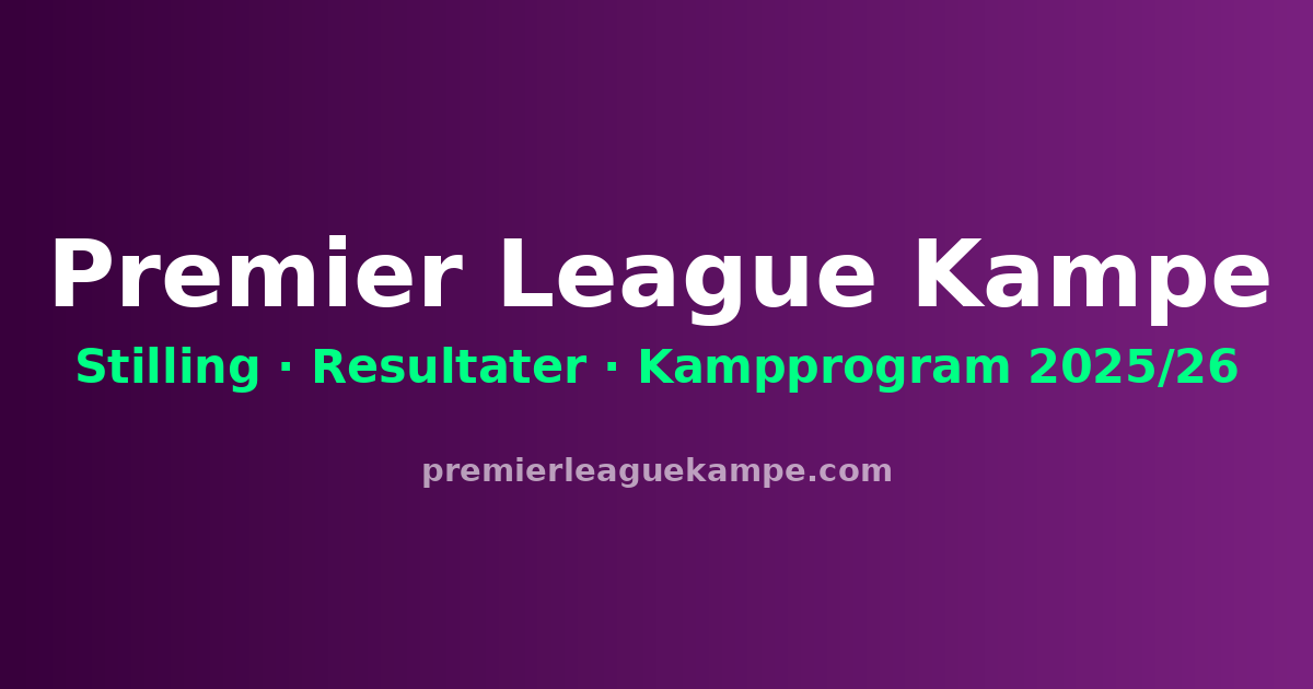 Premier League Kampe